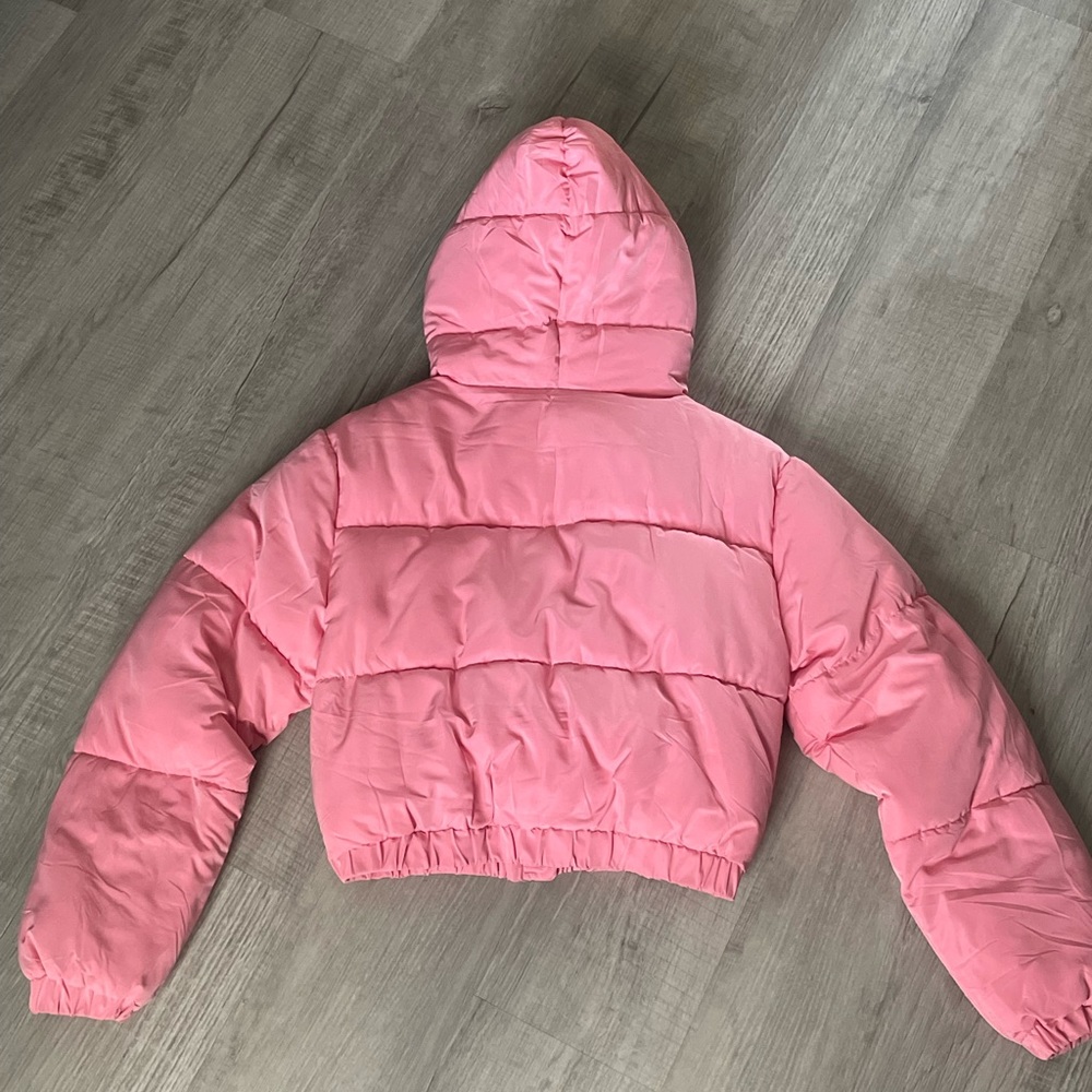 Pink Puffer Jacket - Picture 3 of 3